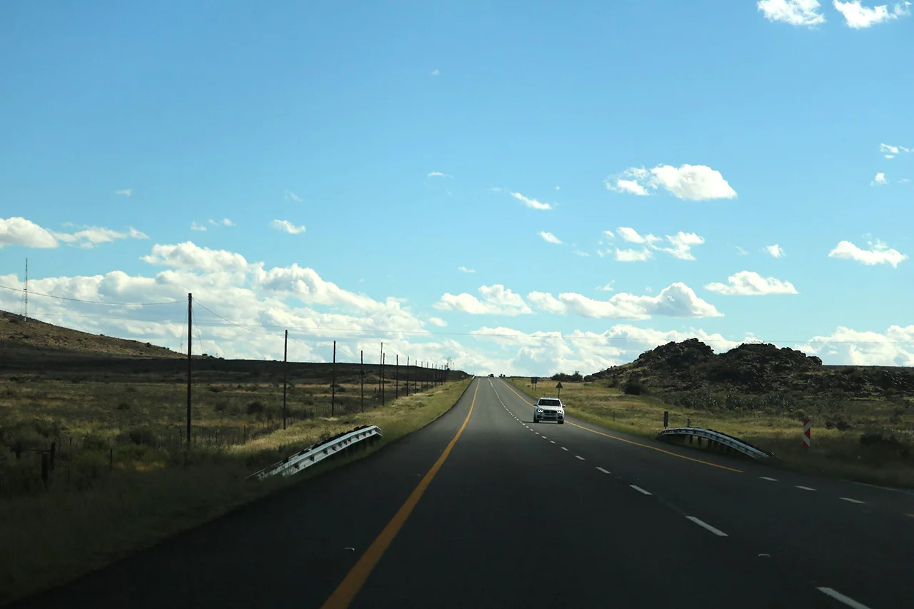 Cars on a vacation trip